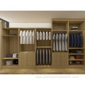 Wood modern bedroom wardrobes walk-in closet